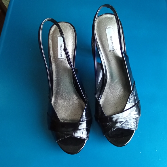 Maurices Peep Toe Slingbacks - Picture 2 of 5